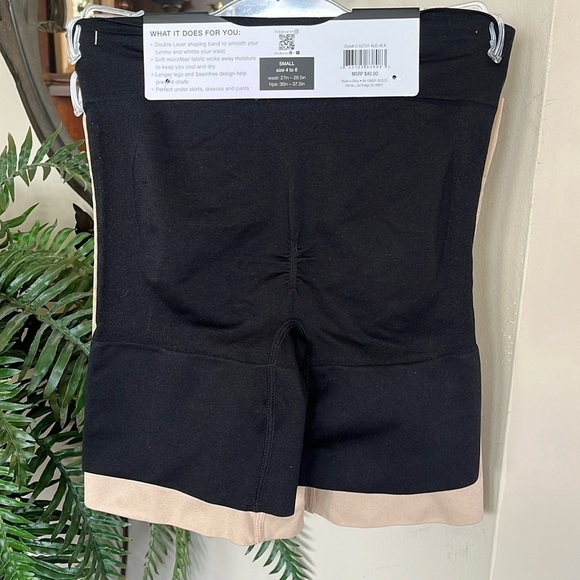 Brand New Under Where? 2-Pack Firm Control Shapewear Cooling Shaping Shortie - Picture 2 of 10